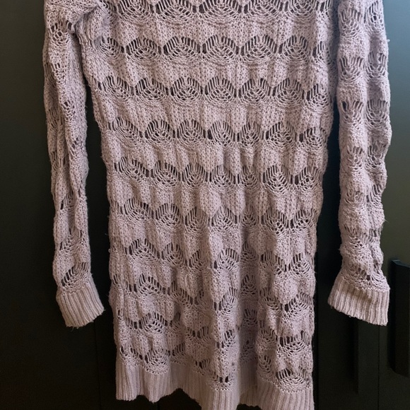 PURPLE KNIT DRESS - Picture 2 of 5